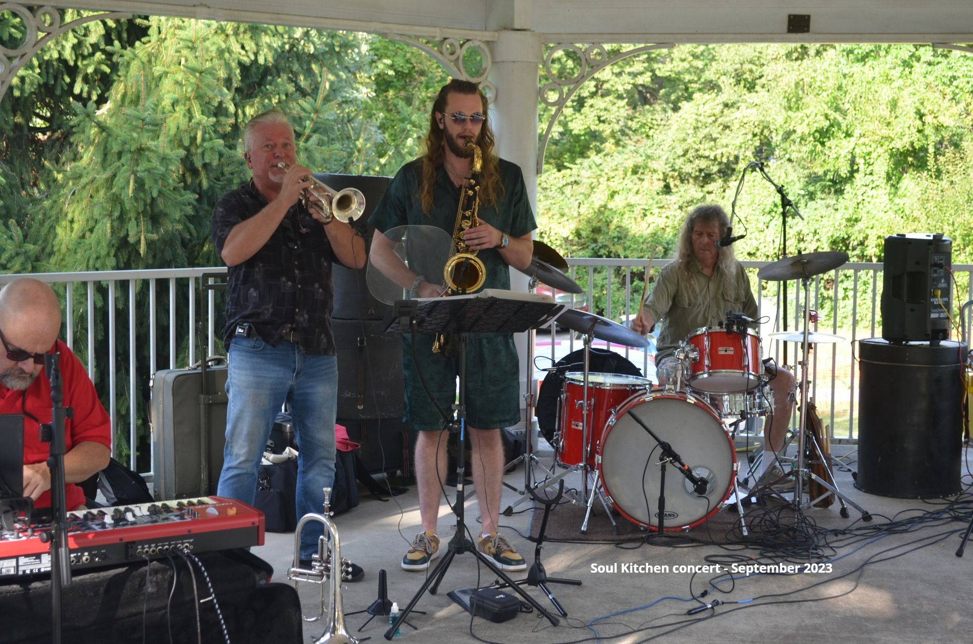 Man playing Saxophone