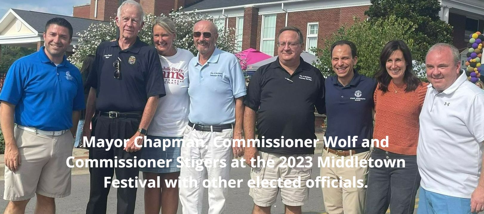 Mayor Ron and Mark at 2023 Festival